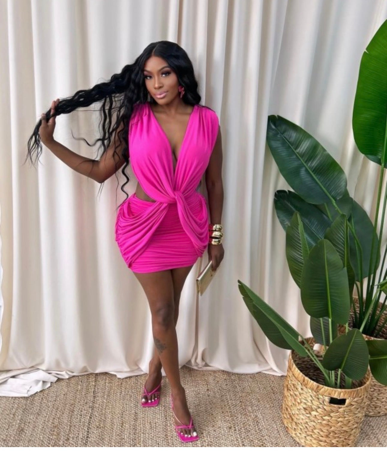 Pink Paradise Mini Dress