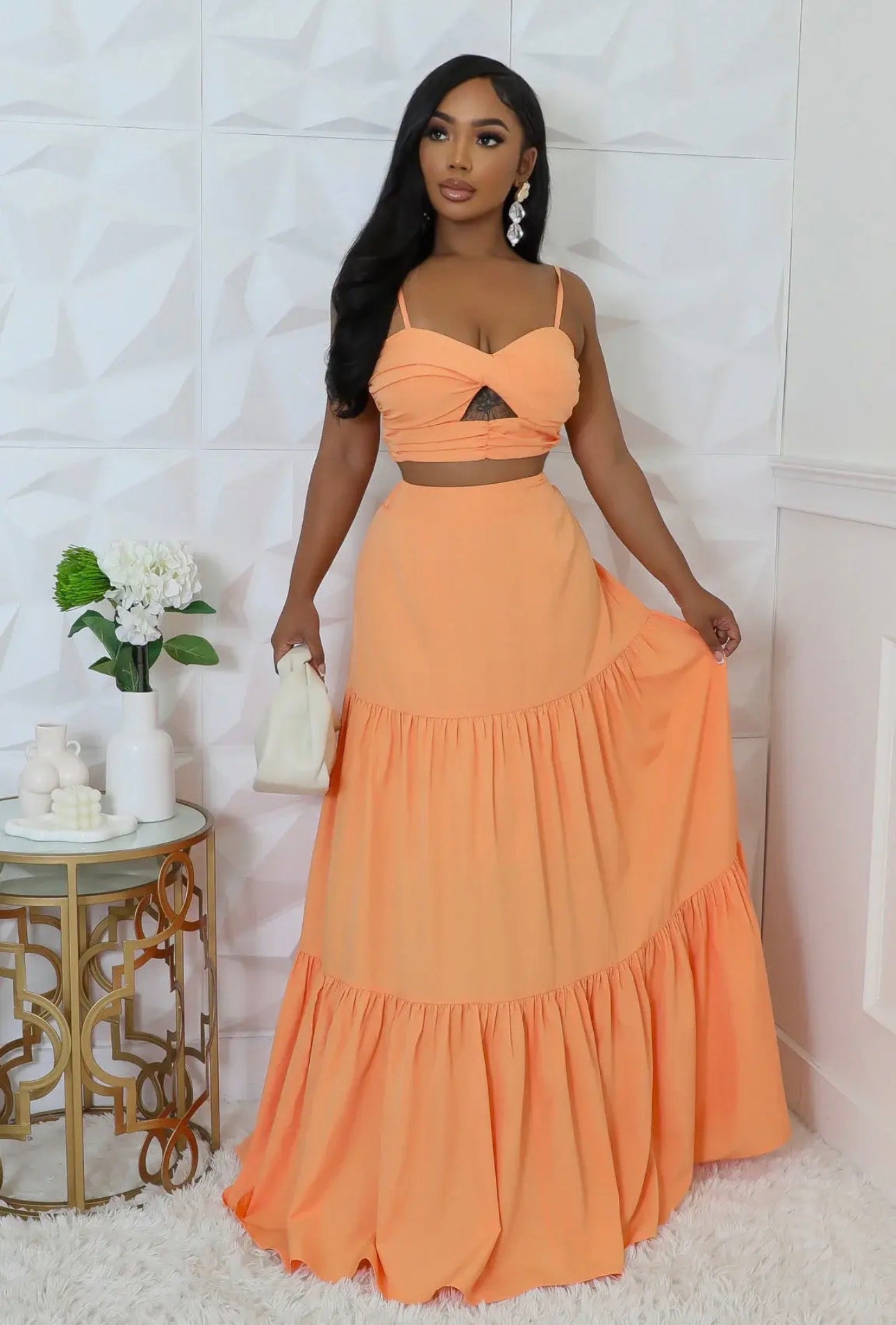 Paradise Glow Maxi Set