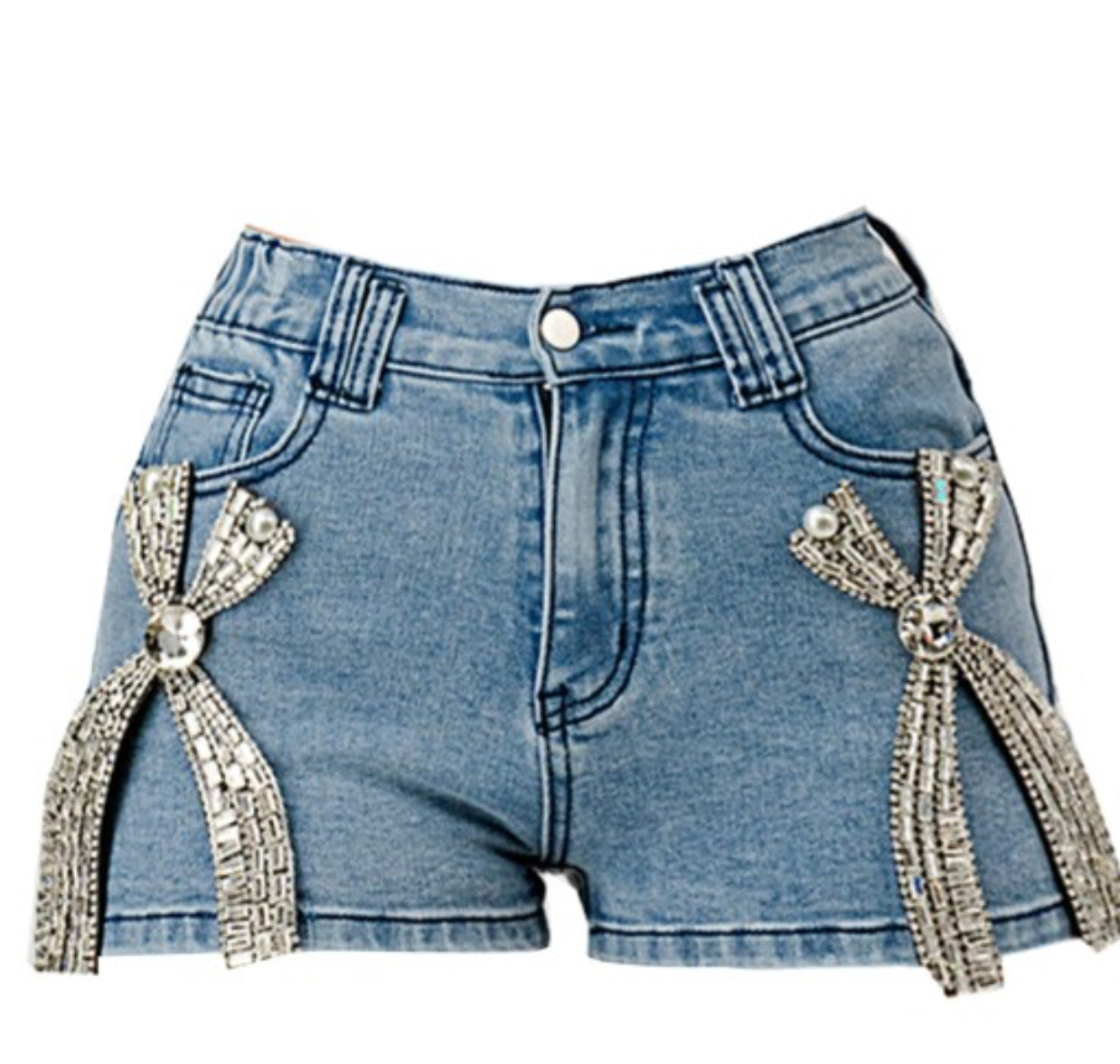 Bow Denim Shirts