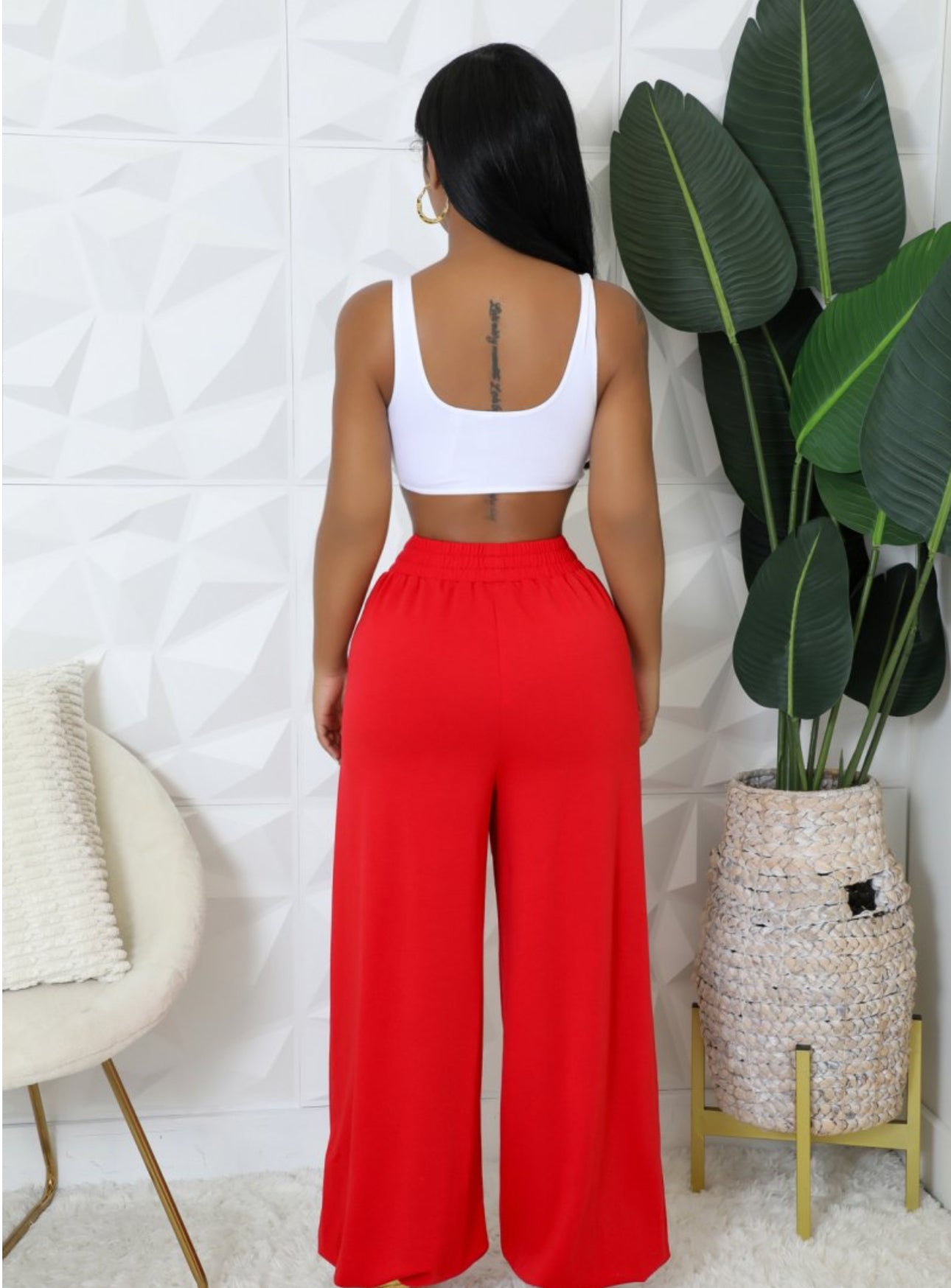 Red Bottom Pants