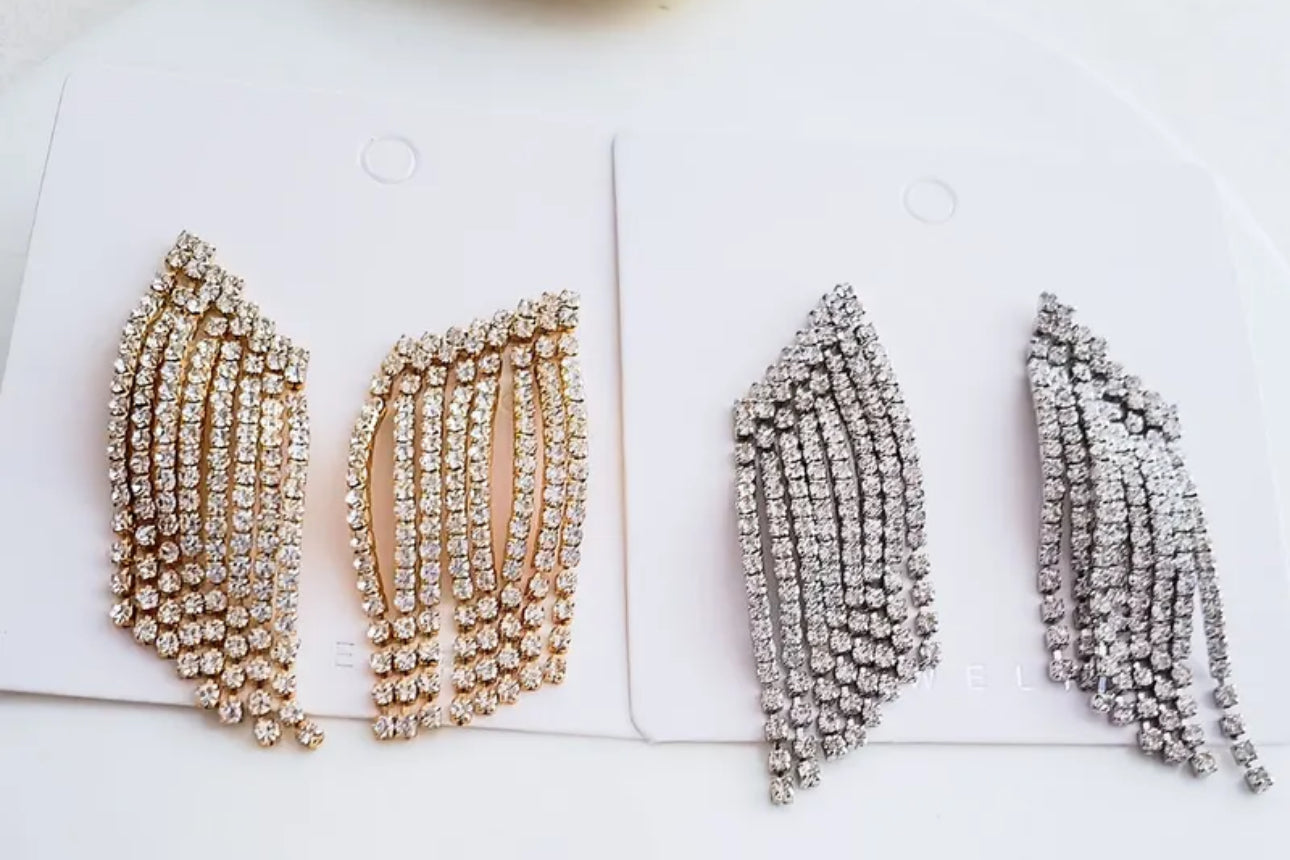 Gold Tassel Earrings