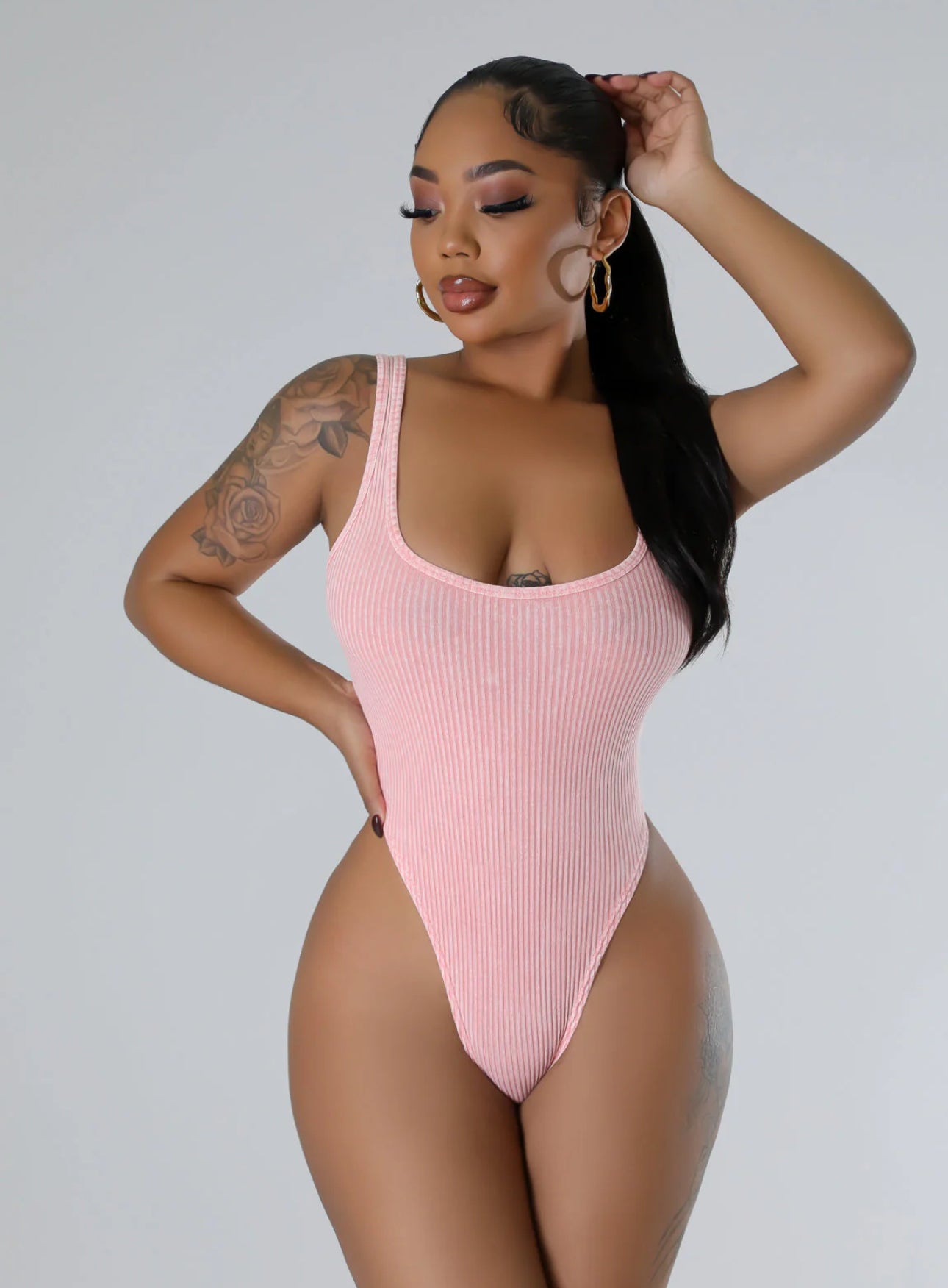 Top Tier Bodysuit Skirt Set