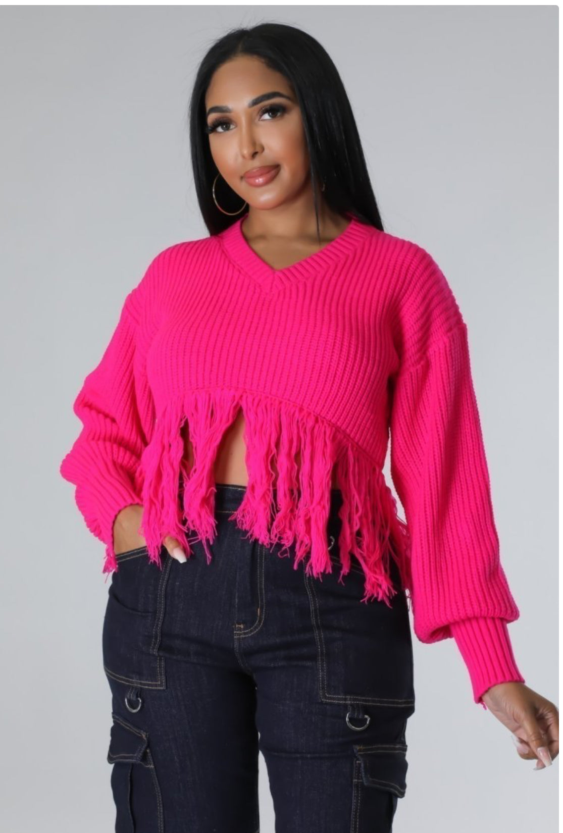 Fall Fringe Fest Sweater