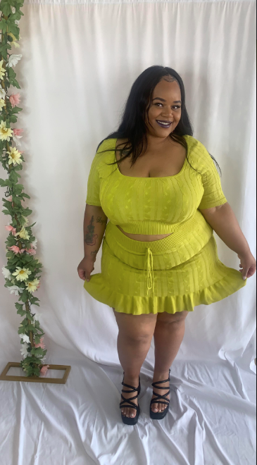 Because I Can Skirt Set