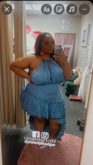 Heads Turn Curvy Dress