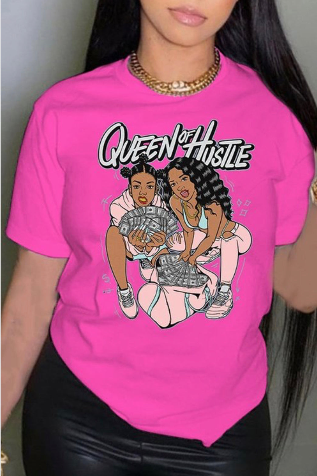 Queen Of Hustle Graphic