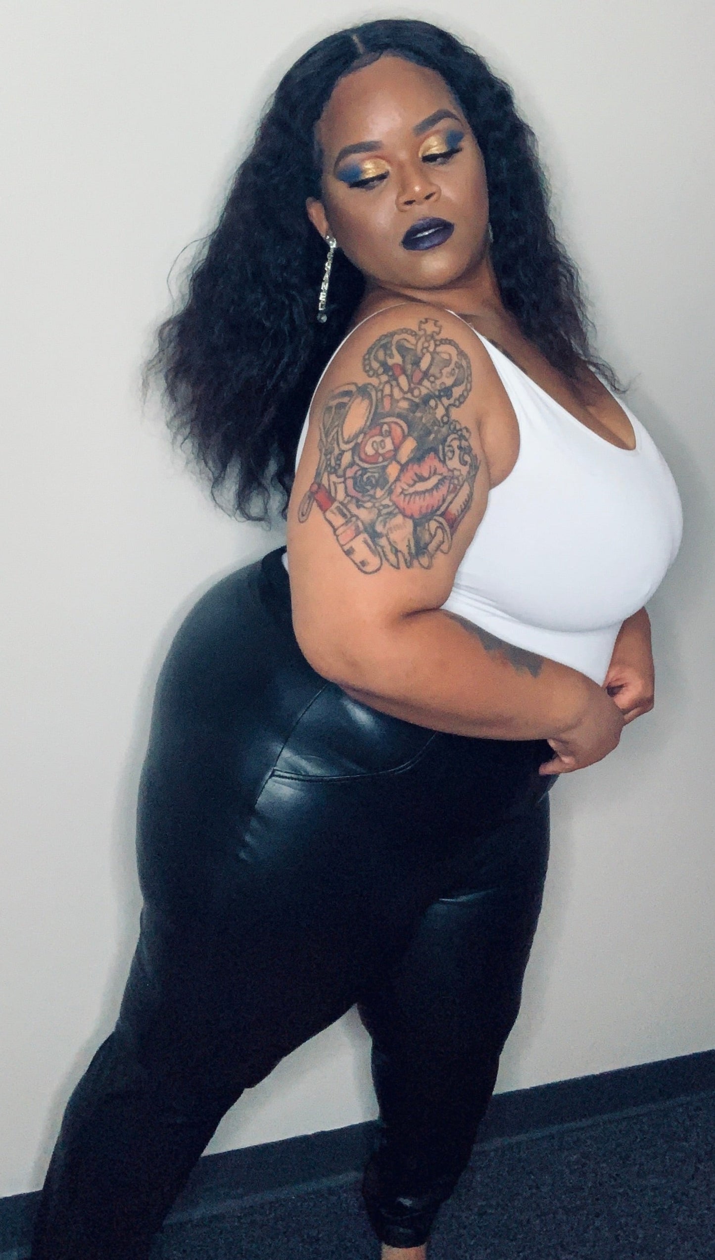 Black Leather Pants Curvy