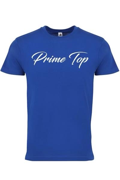 Royal Blue Primetop signature tee (Unisex fit)
