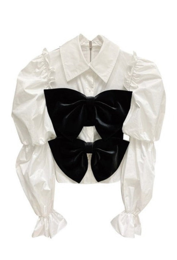 BOW BLOUSE