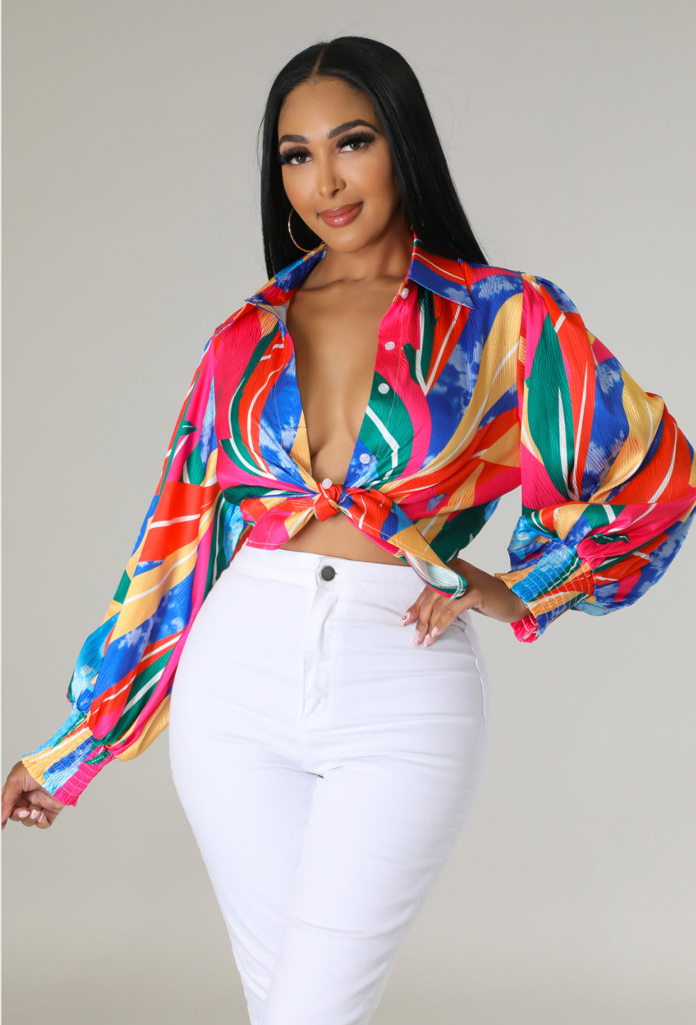 In Living Color Blouse
