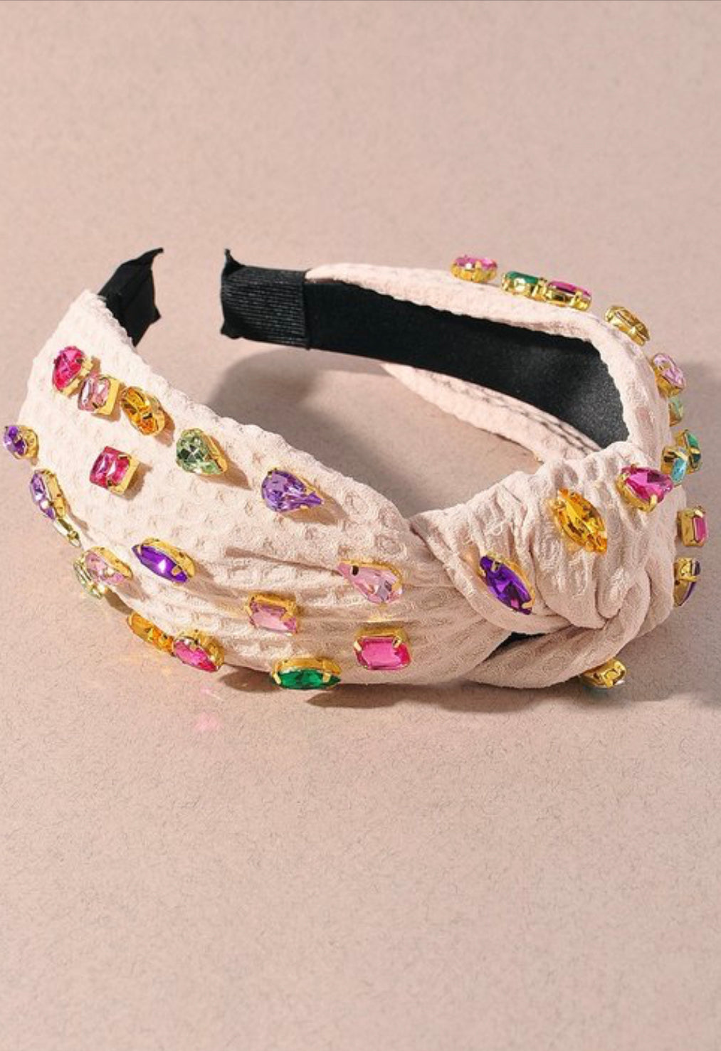 Ivory Rhinestone Headband