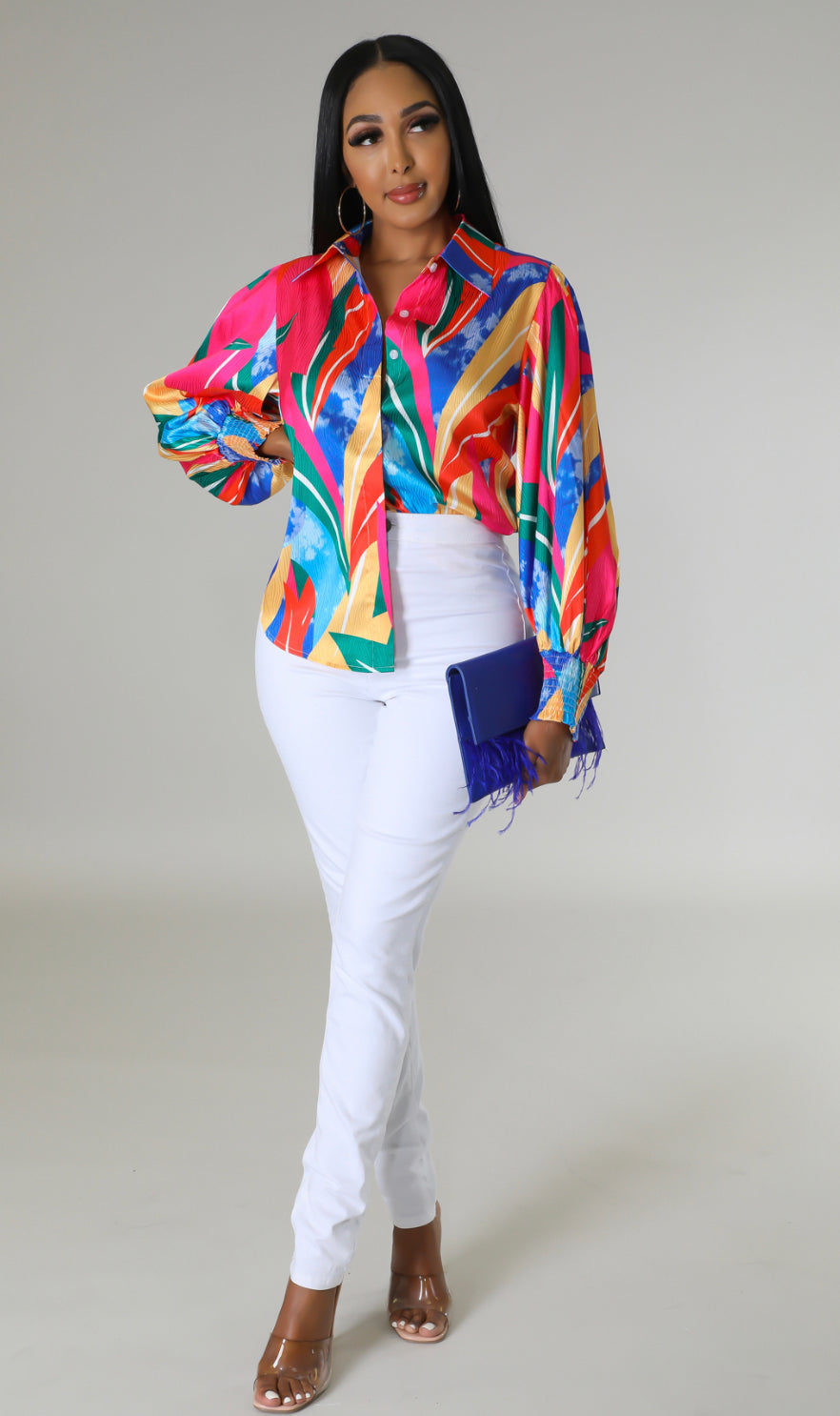 In Living Color Blouse