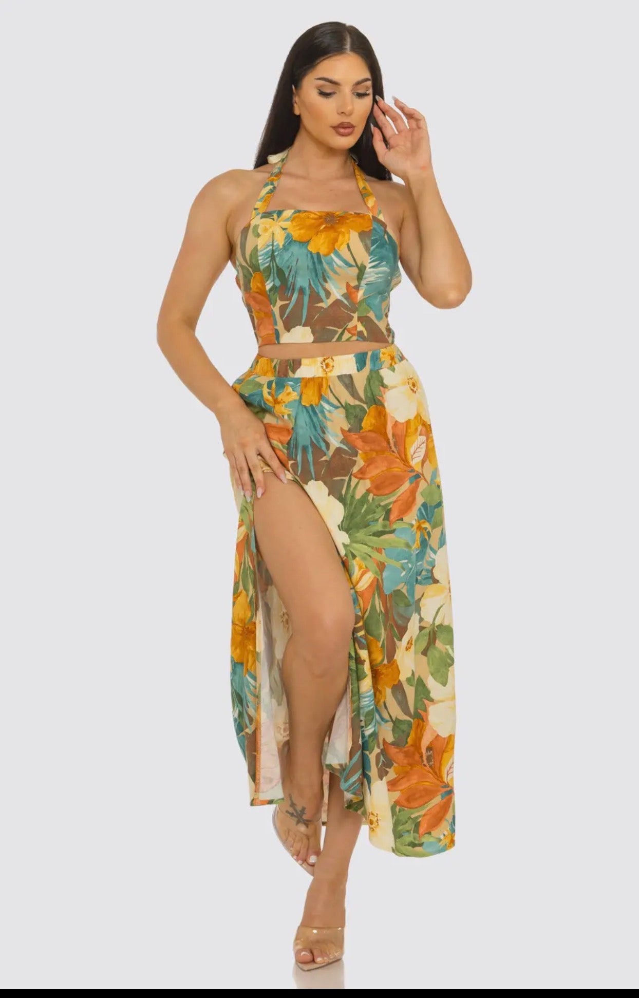 Island Muse Skirt Set