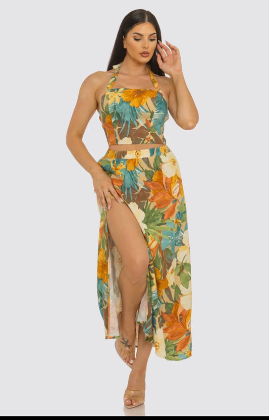 Island Muse Skirt Set