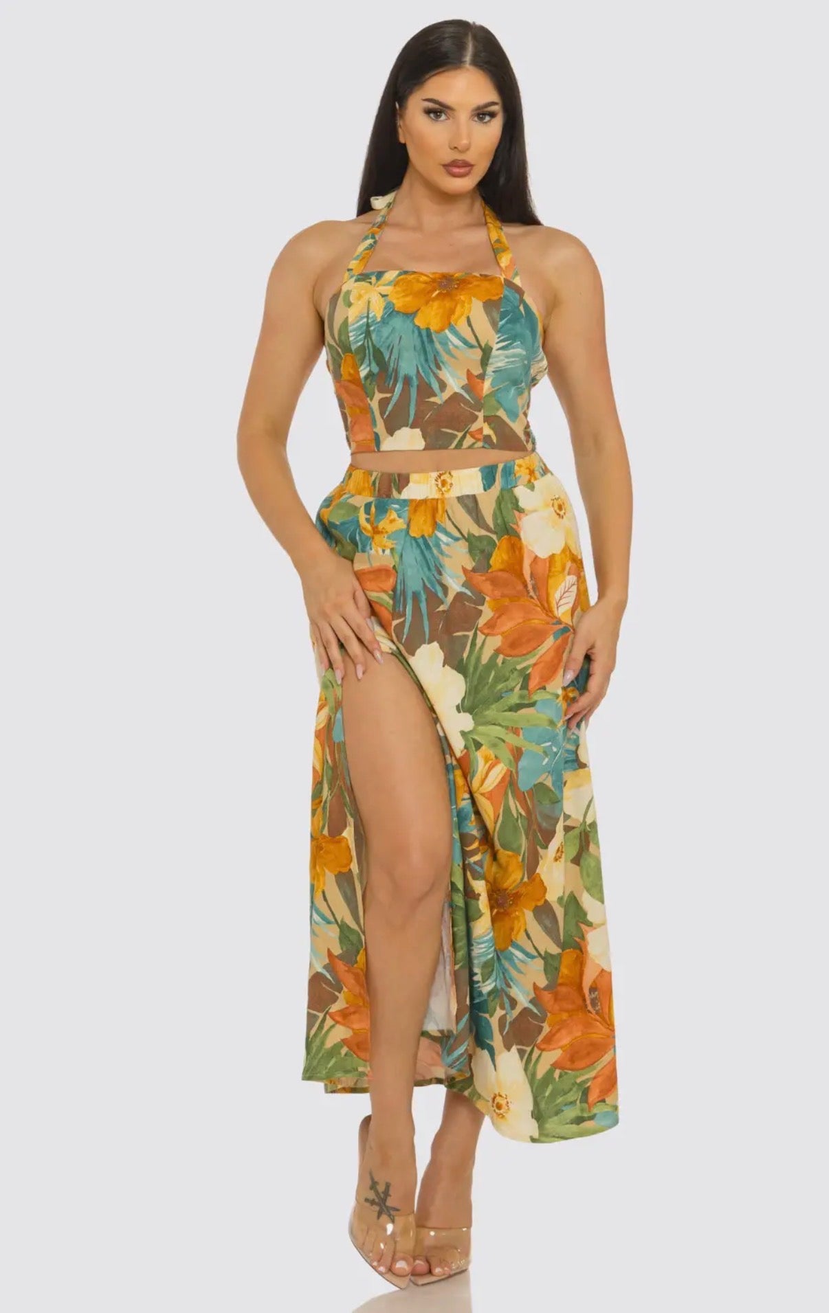 Island Muse Skirt Set