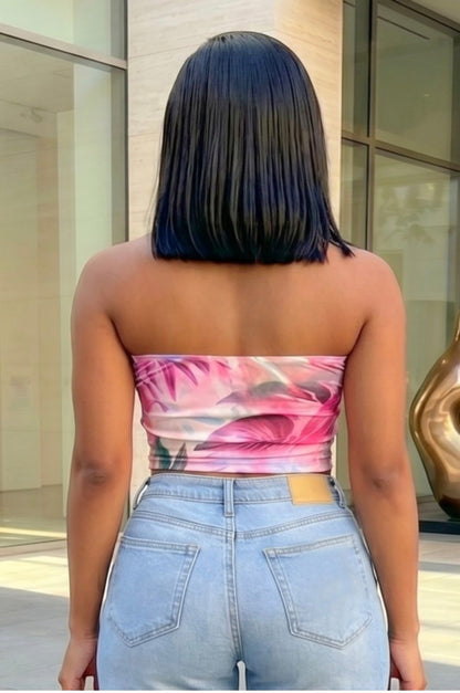 Pink Mirage Halter Top
