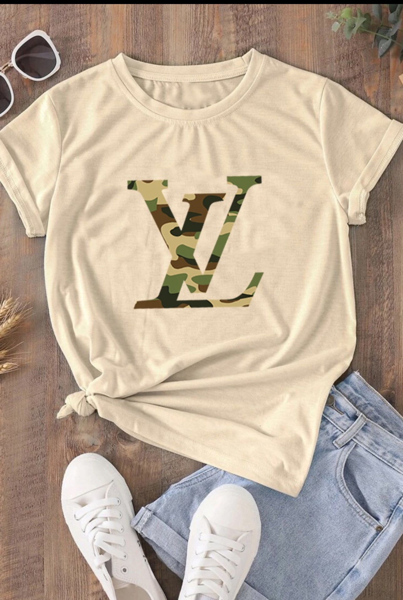 Camo Love Tee