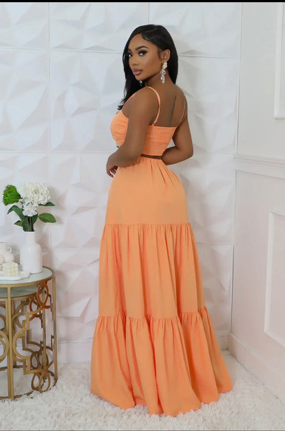 Paradise Glow Maxi Set