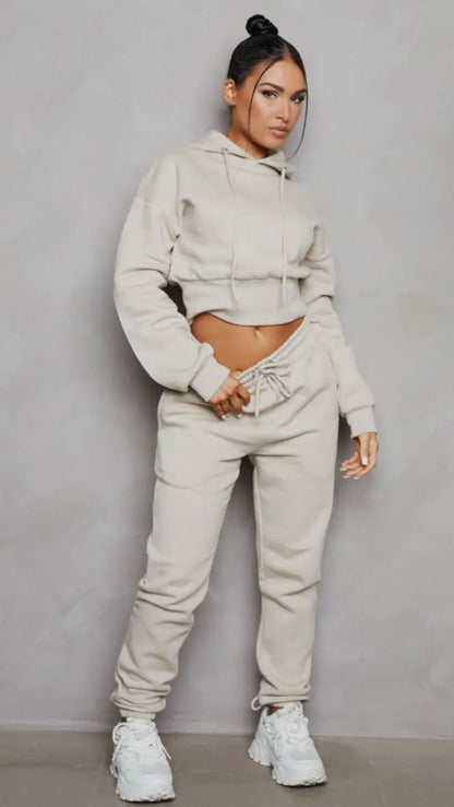 Cuff It Nude Jogger Set