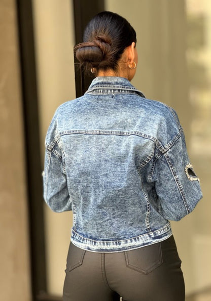 Heart Felt Denim Jacket