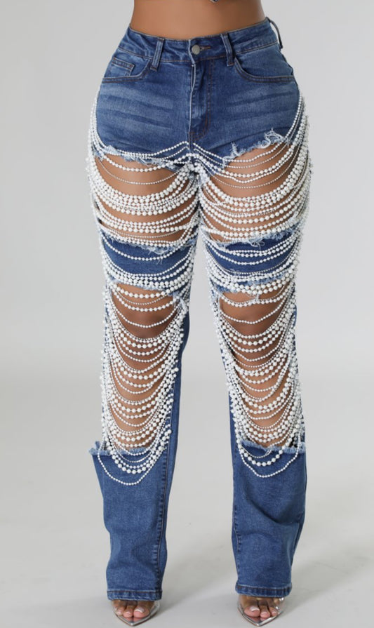 PEARLS For The Girls Jeans