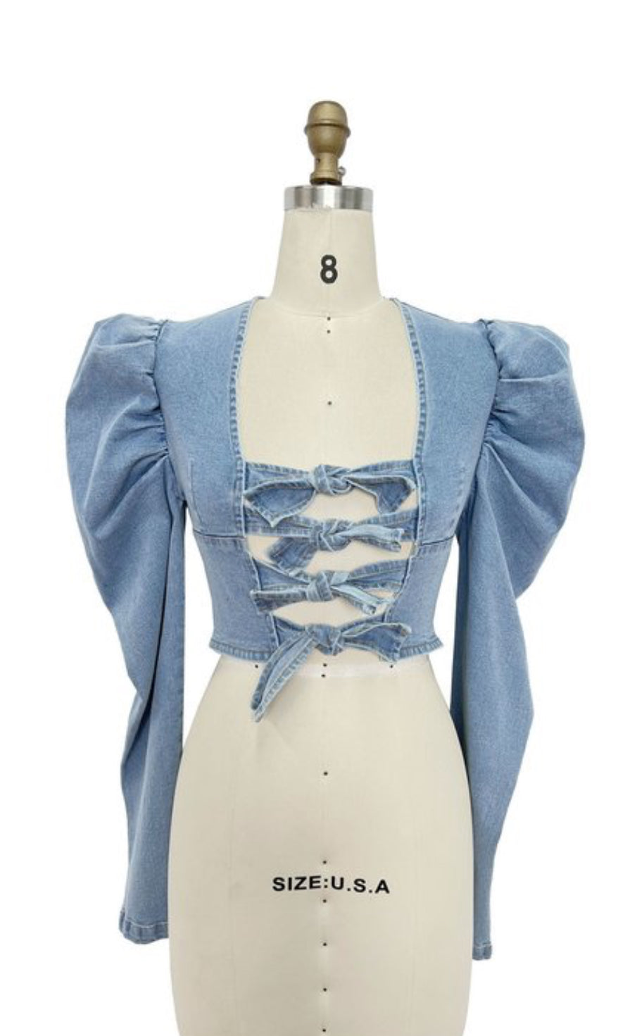 Denim Couture Blouse