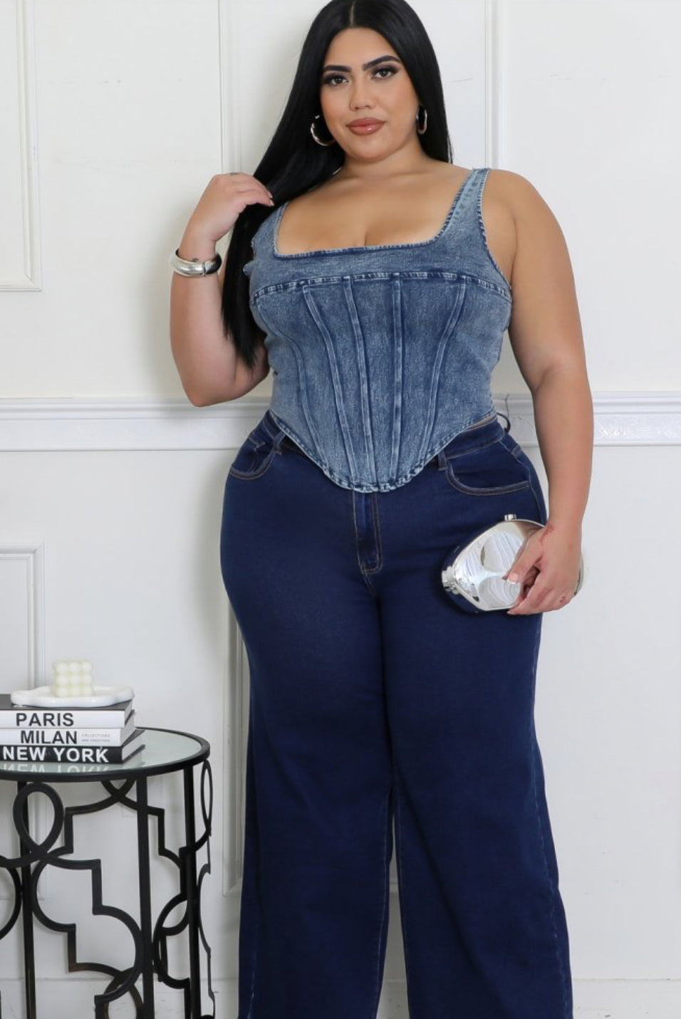 Denim Bustier