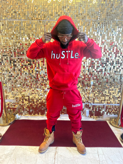 Red Prime Top Sweatsuit