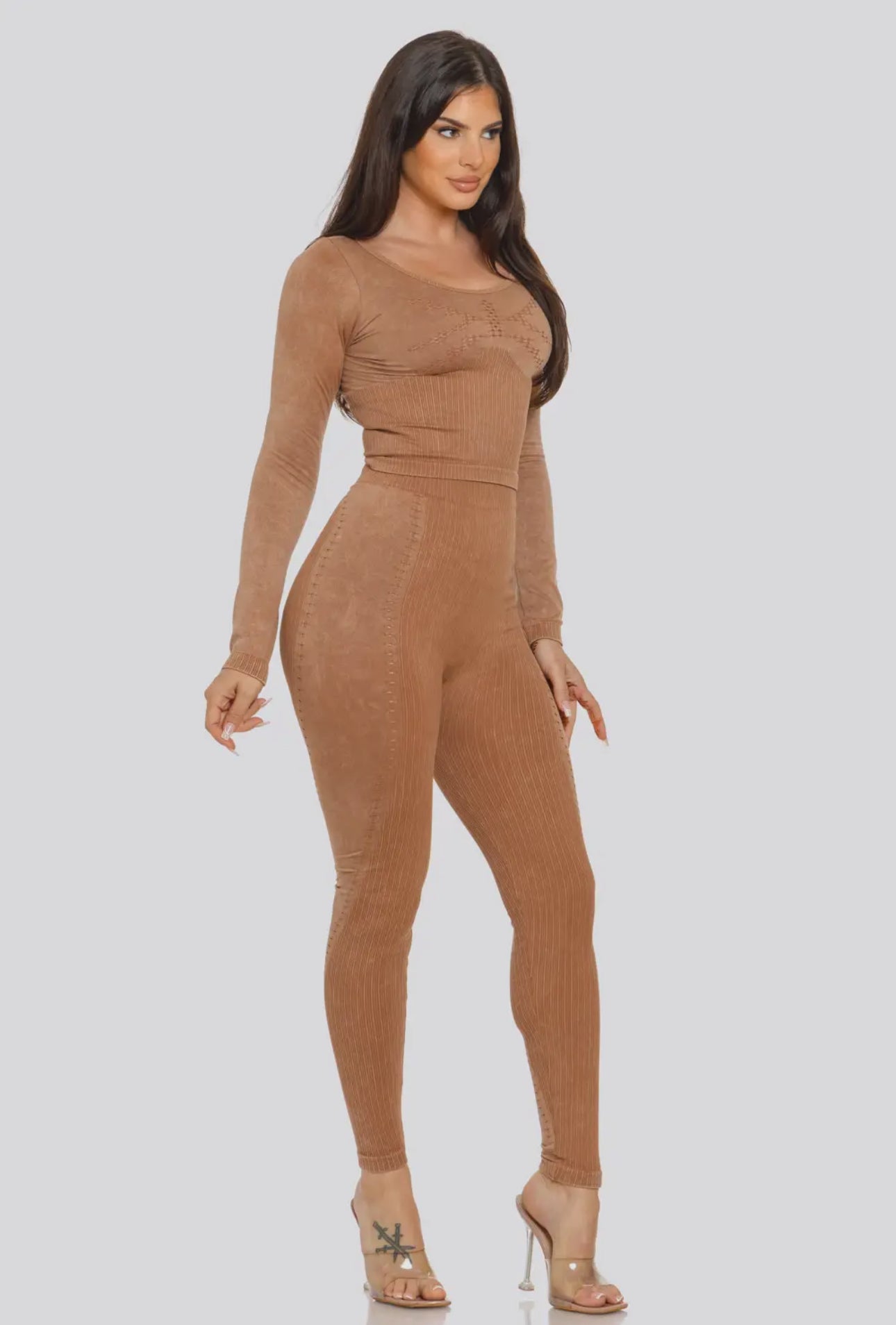 Camel Bae Two Piece Set