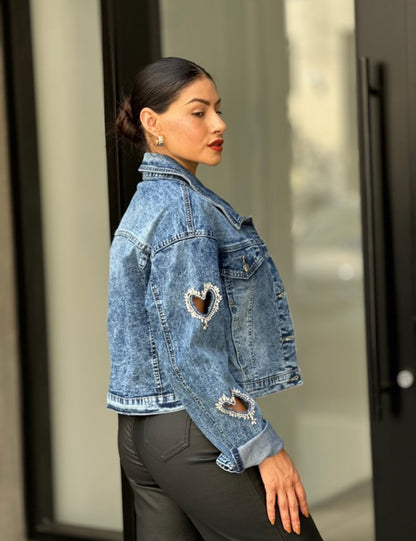 Heart Felt Denim Jacket