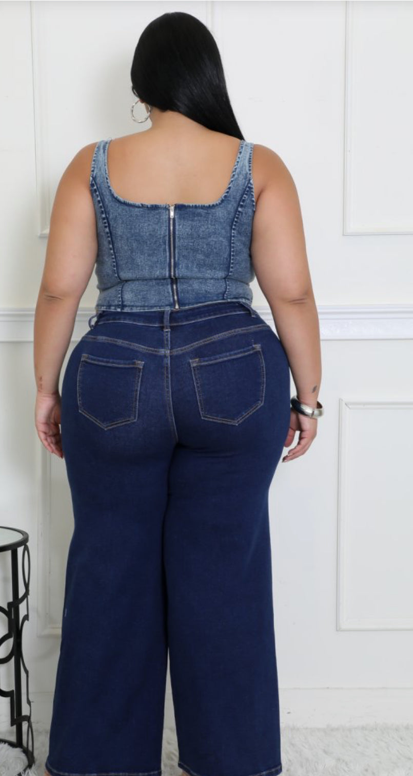 Denim Bustier