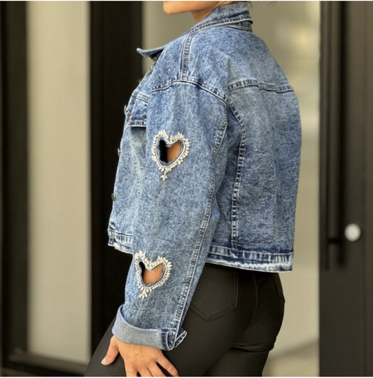 Heart Felt Denim Jacket