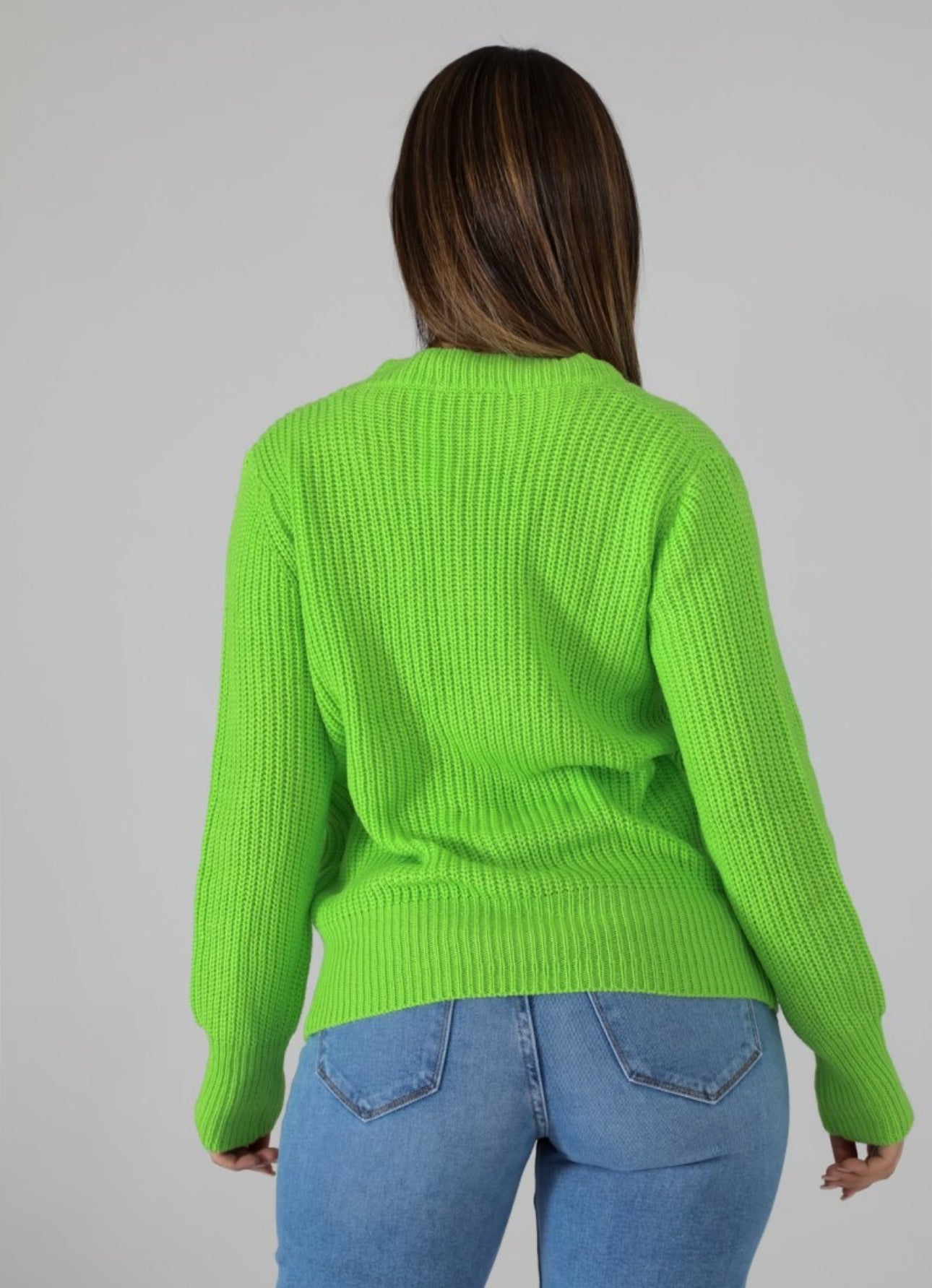 Lime Green Sweater