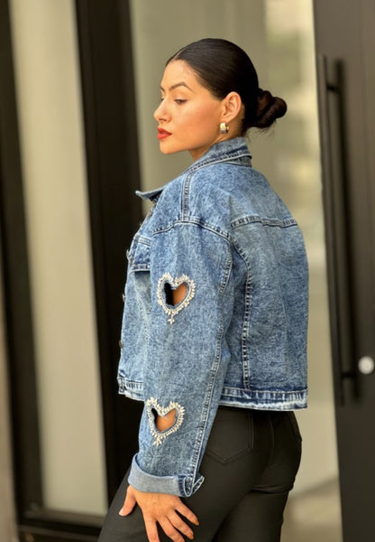 Heart Felt Denim Jacket