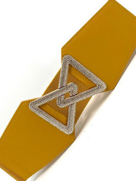 Mustard Elastic Belt